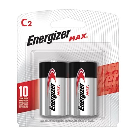 MAX 2PK C Alk Battery
